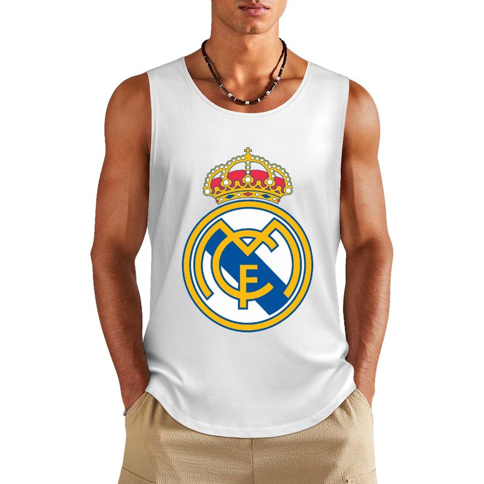 Amazon.co.jp: メンズ タンクトップ レアルマドリード スポーツ